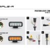 Lazer Triple-R 750 med varsellys Integrert posisjons-/sidelys 5400 Lumen. | Lazer