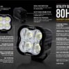 Lazer® Utility 80 HD 110x110mm. 8820 Lumen. | Lazer