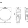Lazer® Sentinel 9 Elite GEN2 fjernlys Sort. 9 tommer. 15232lm. Parklys | Lazer Lazer® Sentinel 9 Elite GEN2 fjernlys Sort. 9 tommer. 15232lm. Parklys | Lazer