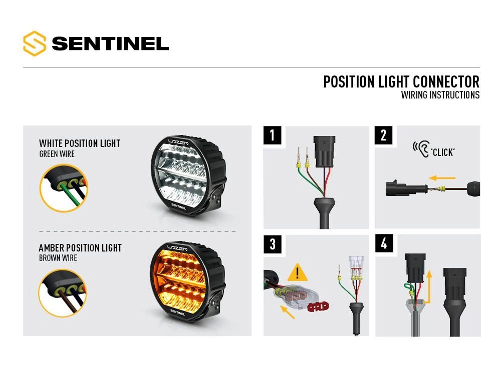 Lazer® Sentinel 9 Elite GEN2 fjernlys Sort. 9 tommer. 15232lm. Parklys | Lazer Lazer® Sentinel 9 Elite GEN2 fjernlys Sort. 9 tommer. 15232lm. Parklys - Bilde 8