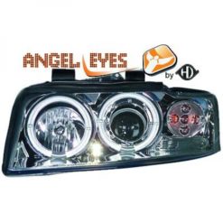 Lyktesett styling hovedlykter krom/klarglas - Audi A4