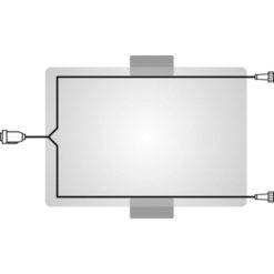 Alternative view of 12V Tilhenger kabelsett 7 meter 7 polet 7m med kabel til markeringslys