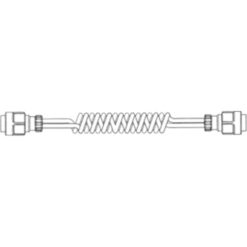Alternative view of 24V 2-pin NATO spiral kabel 4m For kraftige applikasjoner