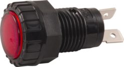 Kontrollampe 12V, LED, rød