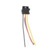 Rele holder for 4 og 5 pin releer Sort plast | Derax