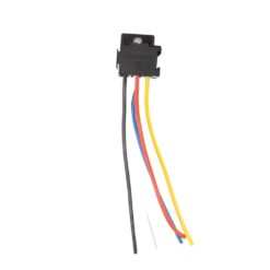 Alternative view of Rele holder for 4 og 5 pin releer Sort plast