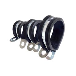22mm rustfri gummiklemme til kabel 0,6-1mm rustfritt 304 stål med gummi