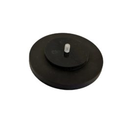 Alternative view of Kraftig gummiert magnet 42 kg styrke M6 Stort bruksområdet med gummiforing