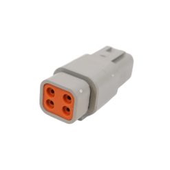 Alternative view of Komplett Deutsch DTP-4 kontakt i sett Med sylindriske pin for krymp
