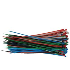 Alternative view of 100 stk farge strips 3.6×300mm Maks strekkbelastning 8 kg 5 farger