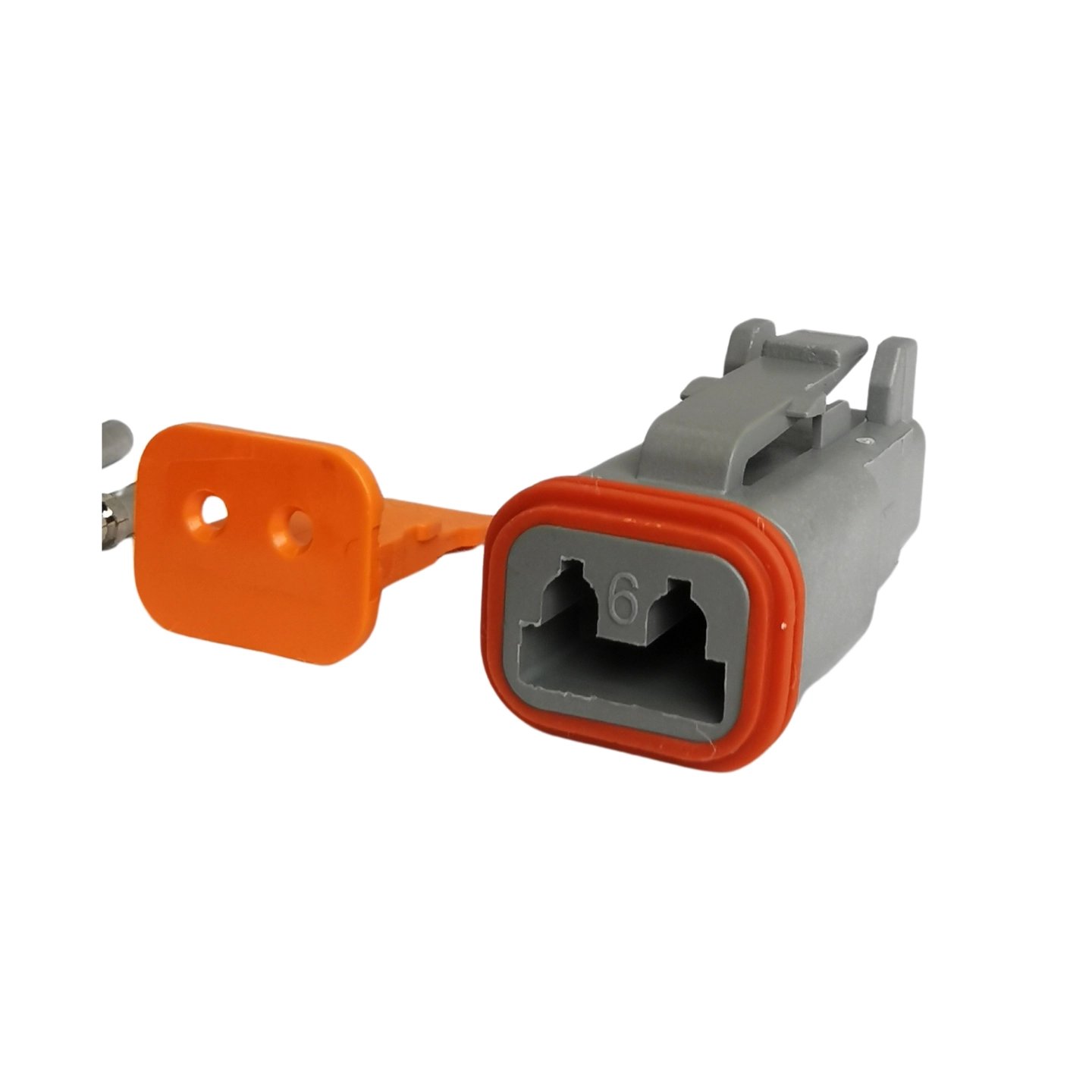 Komplett DT-2 hun kontakt for 1,5mm2 Hun kontakt med pin for krymping | Derax Komplett DT-2 hun kontakt for 1,5mm2 Hun kontakt med pin for krymping - Bilde 4
