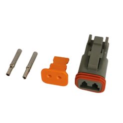 Alternative view of Komplett DT-2 hun kontakt for 1,5mm2 Hun kontakt med pin for krymping