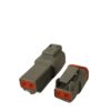 Komplett DT-2 kontakt i sett for 1,5mm2 Med sylindriske pin for krymp | Derax