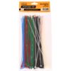 Sett med 500stk Strips fra 120 til 370mm og 100 fester for strips | Derax