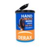 Derax hånd wipes med 90 ark i boksen 90stk ark, størrelse 255 x 300 mm | Derax