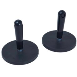 Folieringsmagnet Ø88mm med håndtak 2stk Magnet med 40 kg styrke og håndtak