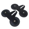 Magnetfeste med liggende festeplate 2 sk Sett med to fester og 88mm magnet | Derax