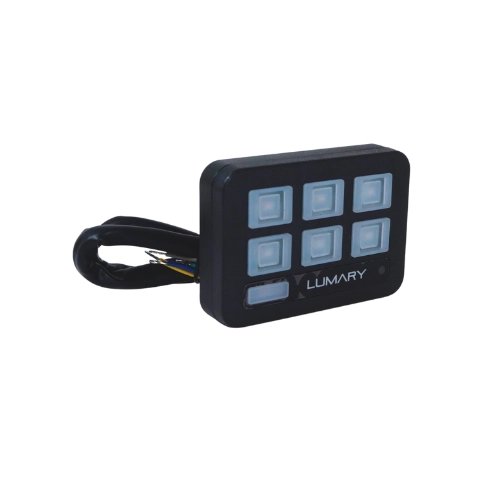 Kontrollpanel med 6 kanale, max 30A Kontrollerer lys og varsellys, 4x5+2x10A | Lumary Kontrollpanel med 6 kanale, max 30A Kontrollerer lys og varsellys, 4x5+2x10A - Bilde 3
