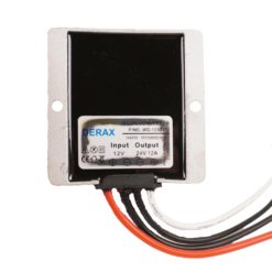 Alternative view of Omformer inn 10-22V- ut 24V Maks 12A Maks belastning 12 Amp/288 watt