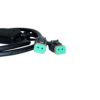 Helstøpt DT 2-pin Y kabel splitter 75cm Helstøpt og vanntett lang modell 1,5mm² | Derax
