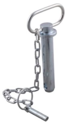 Alternative view of Trekkbolt Ø25 m/kjede L 157 mm