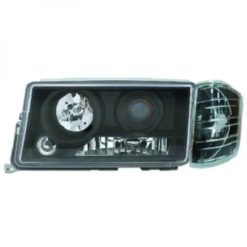 Hovedlykt sett svart - Mercedes W201