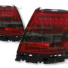 Klarglass LED-baklykter rød / sotet - Audi A4 B5 |