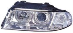 A4 B5 Klarglass frontlykter med lysringer