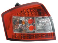 A4 B6 8E LED klarglass baklykter