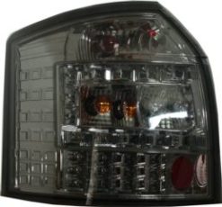 A4 B6 Avant Sotede klarglass baklykter med LED