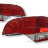 Klarglass LED-baklykter - Audi A4 B7 stv |