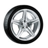 AMG Original felg style vi, 9.5 J x 19 ET 28, silver | AMG