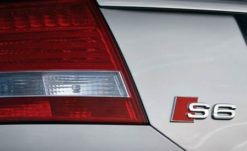 Audi originalt S6 emblem for koffertlokk