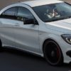 C117 CLA AMG look sideskjørtsats