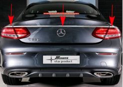 C205 Chromesats til koffertlokk