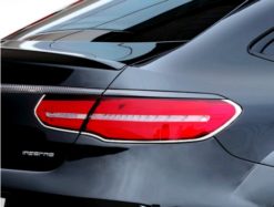 C292 GLE coupe chrome baklyktelister