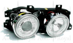 E34 / E32 Klarglass frontlykter