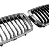 E36 4dr Grill chrome og sort 91-96
