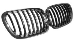 E39 M5 look grill chrome og sort