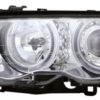 E46 01-05 klarglass frontlykter