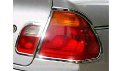 E46 4d Chrome lykteringer bak 98-02