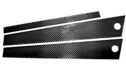 E65 Carbon fiber dørstolpedeksler