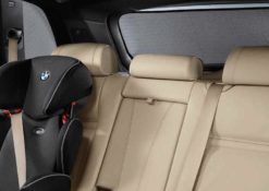 E70 BMW original solskjermer for bagasjerom