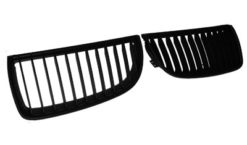 E90 Grill sort ABS med pansersenker