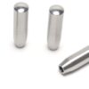 Låsepinner i børstet stål - Mercedes |