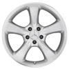 MB original felg style vi, 8.5 J x 18 ET 35, titanium silver | Mercedes