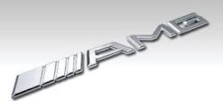 Mercedes AMG original logo for bruk på koffertlokket