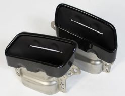 Mercedes original "Night Edition" sorte eksoshaler