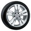 Mercedes original felg style vi, 8.5 J x 18 ET 28, titanium silver | Mercedes