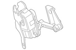 Mercedes original nivåreguleringssensor A2129052902